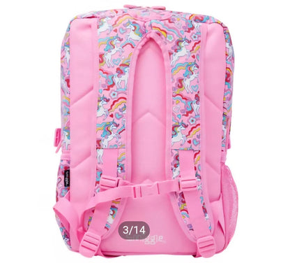 SMIGGLE PINK UNICORN BACKPACK WITH BOTTLE