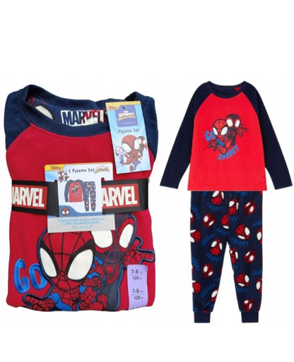 PRIMARK FLEECE SPIDERMAN PJ SET