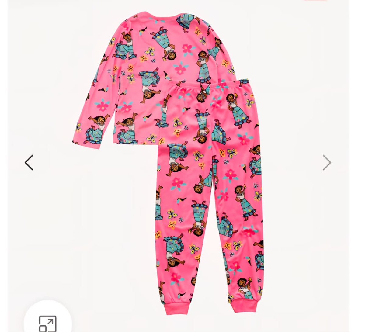 PRIMARK DISNEY ENCANTO MIRABEL FLEECE PJ SET