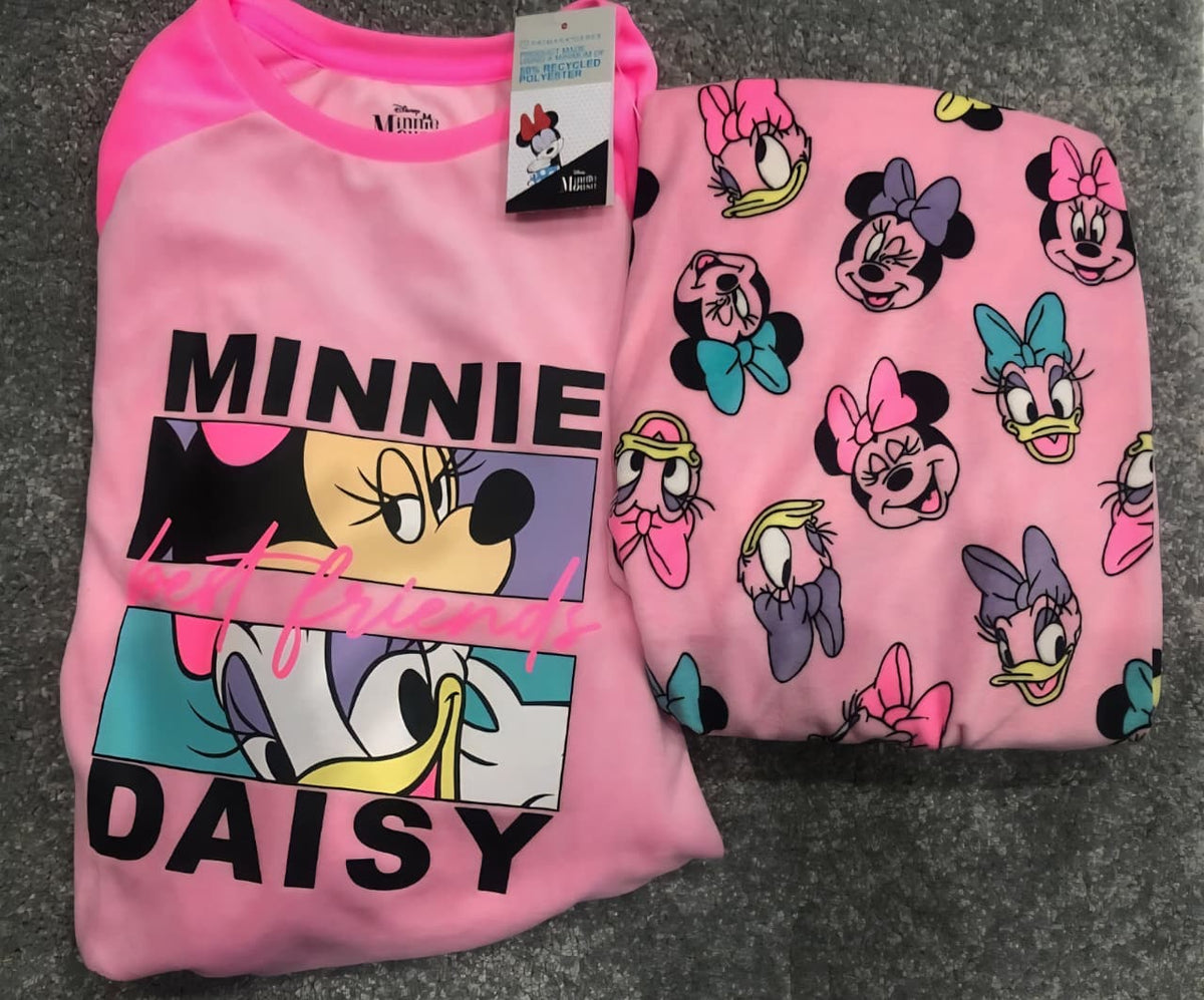 PRIMARK DISNEY MINNIE MOUSE FLEECE PJ SET