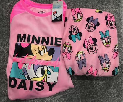 PRIMARK DISNEY MINNIE MOUSE FLEECE PJ SET