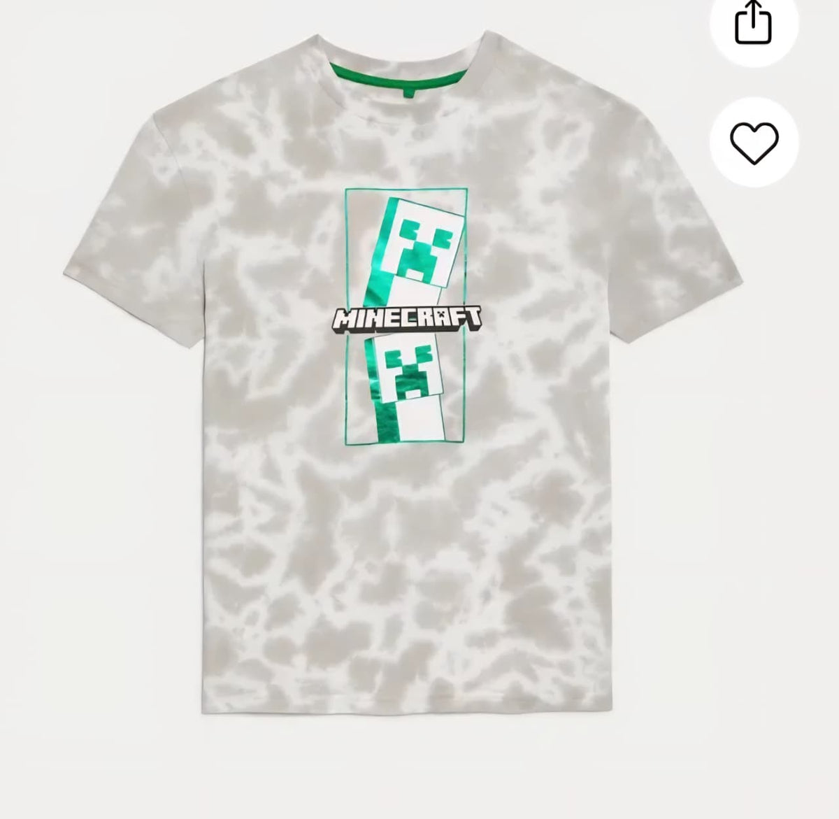M&S MINECRAFT T-SHIRT