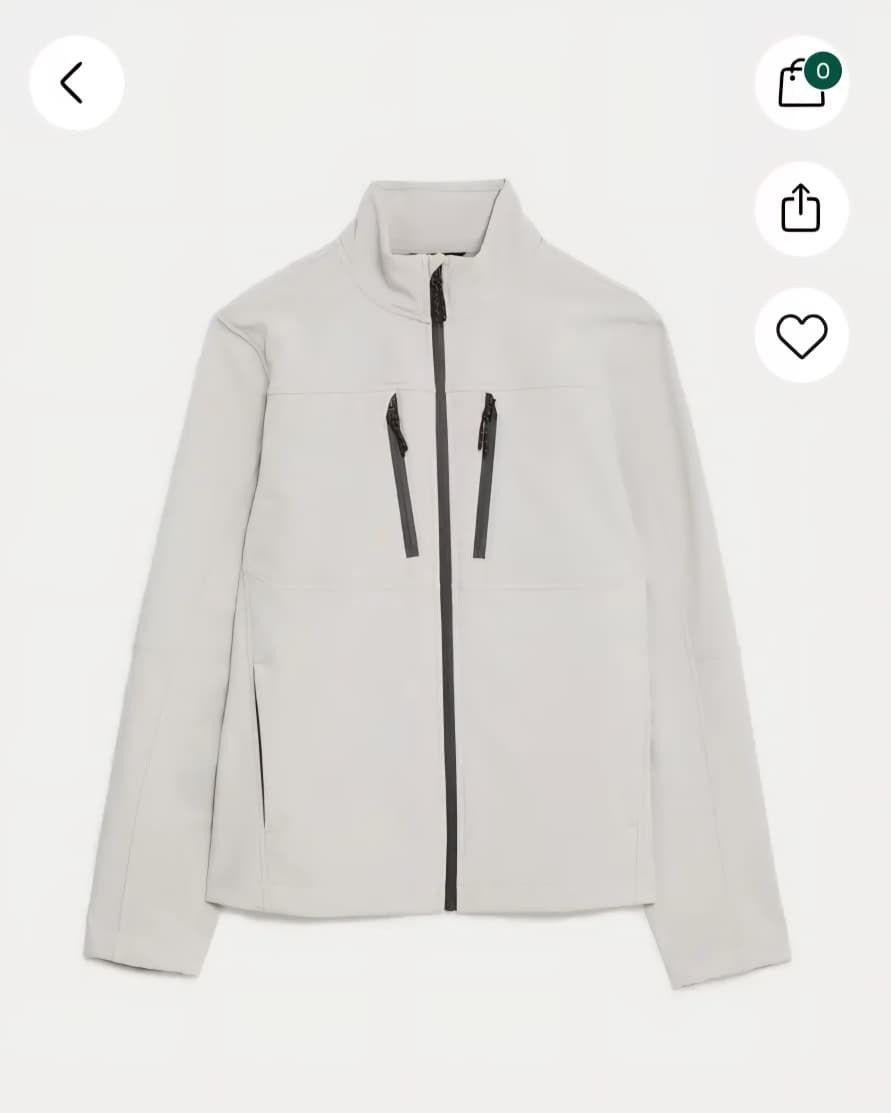 M&S SOFTSHELL STROMWEAR JACKET