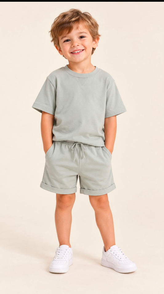 ZARA PLAIN PJ SET