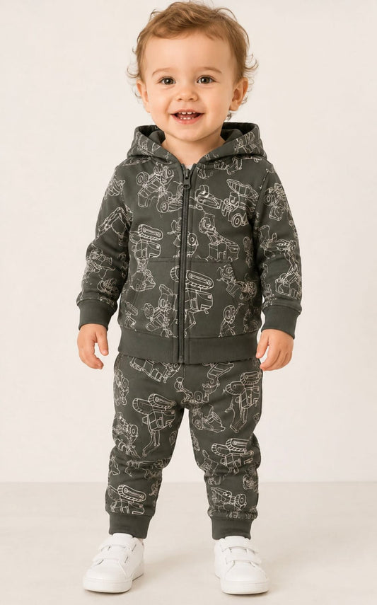 PRIMARK ZIPER HOODIE WITH JOGGER PANT