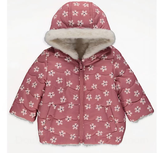 GEORGE PINK FLORAL REVERSIBLE JACKET