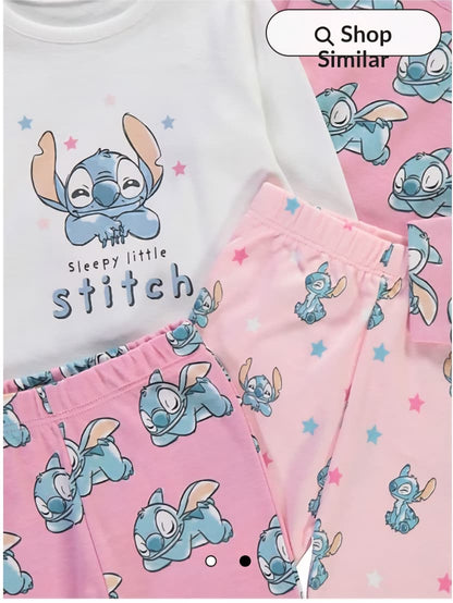 GEORGE DISNEY LILO AND STITCH LONG SLEEVE PJ SET PACK OF 2