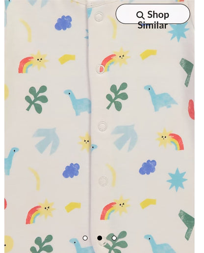 GEORGE BLUE STRIPPED CUTE CARTOON SHORT ROMPER PACK OF 3