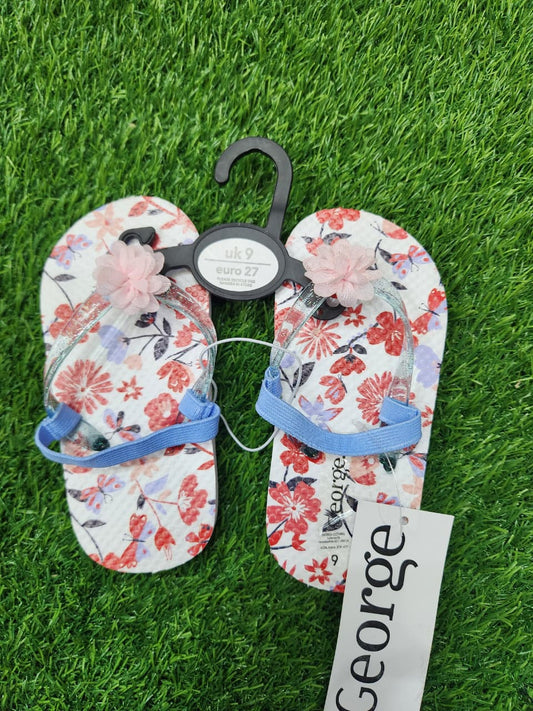 GEORGE PINK FLORAL SANDALS