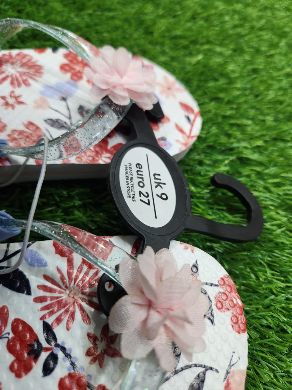 GEORGE PINK FLORAL SANDALS