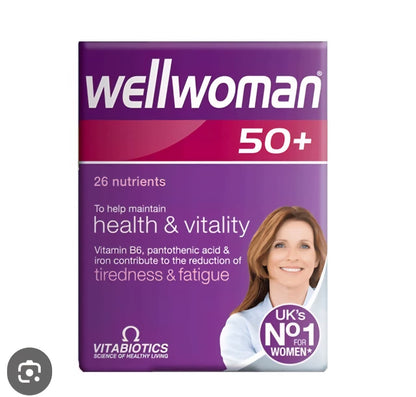 VITABIOTICS WELLWOMAN 50+ 30TABS