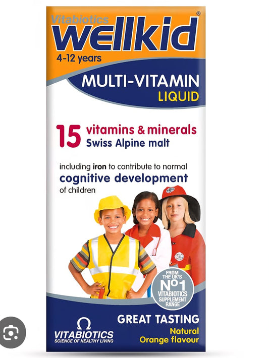 VITABIOTICS WELLKID MULTI VITAMIN LIQUID