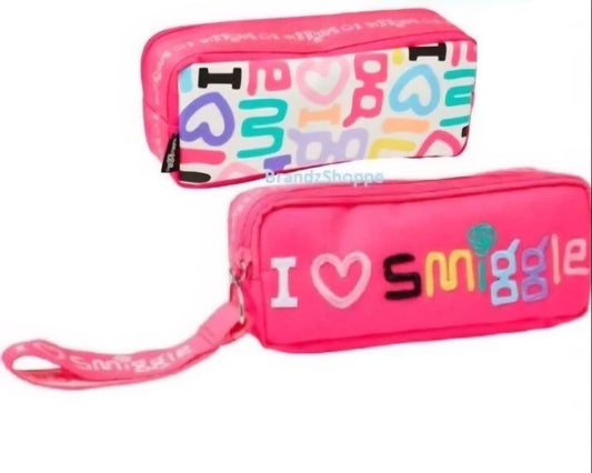 SMIGGLE PINK PENCIL CASE