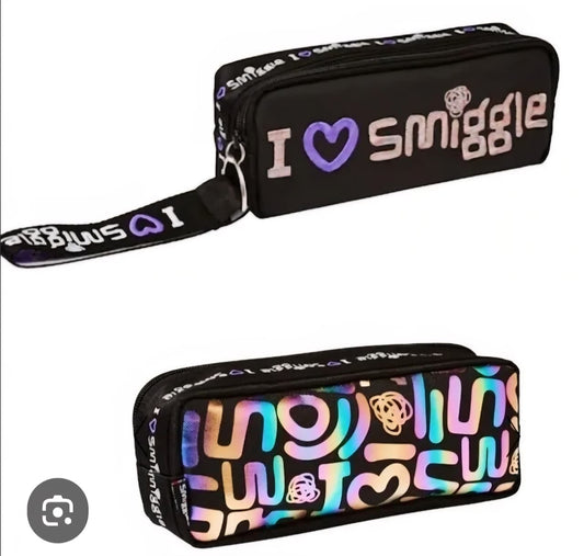 SMIGGLE BLACK PENCIL CASE