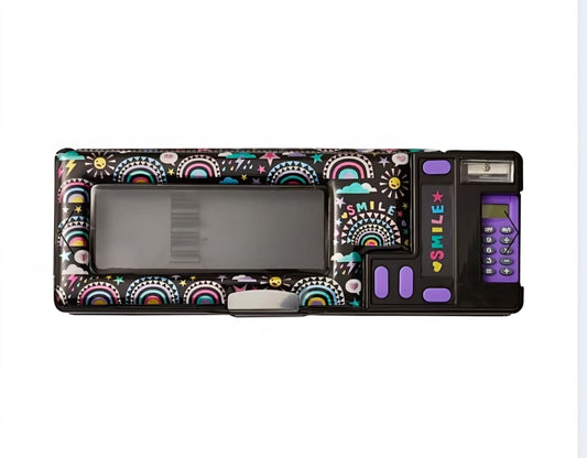 SMIGGLE  BETTER TOGEHTER  POP OUT PENCIL CASE WITH CALCULATOR
