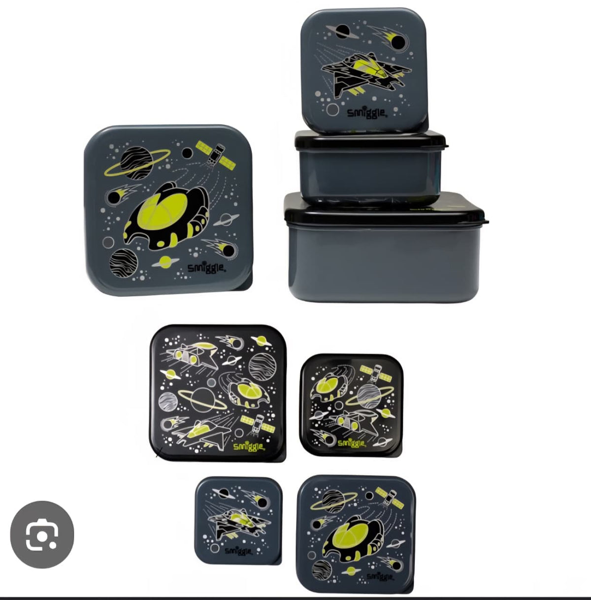 SMIGGLE SPACE 4 IN 1 NESTED CONTAINERS