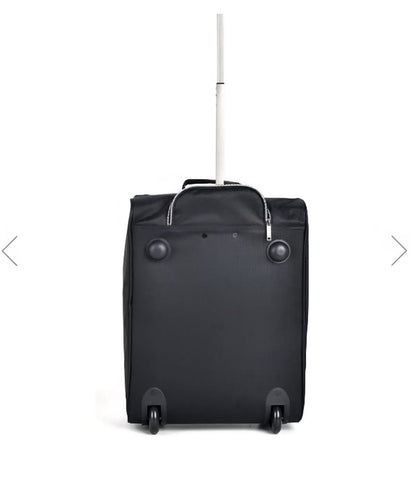 ELEVATE BLACK UNDERSEAT SOFT SUITCASE ADULTS