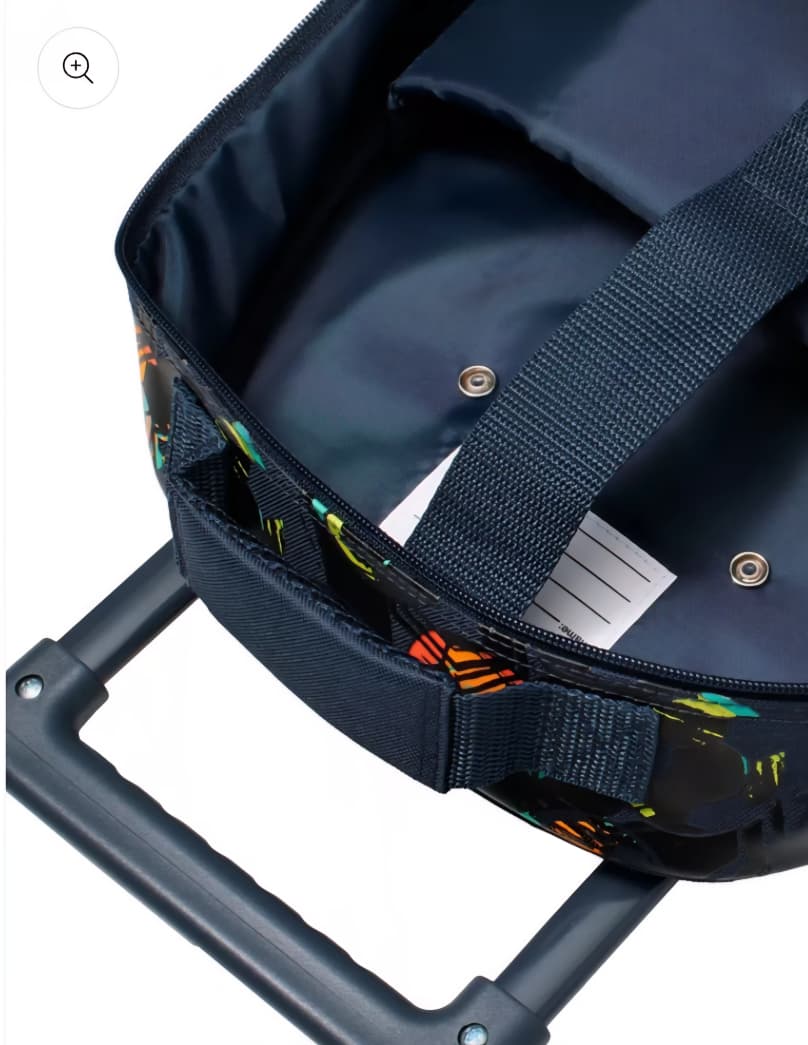SMIGGLE FOOTBALL TROLLEY BACKPACK