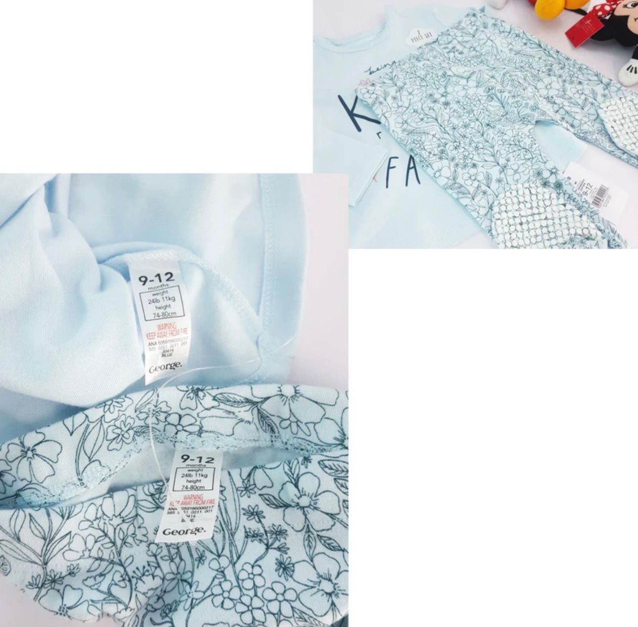 GEORGE BABY OUTFIT SET