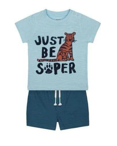 MOTHER CARE T-SHIRT AND SHORTS SET