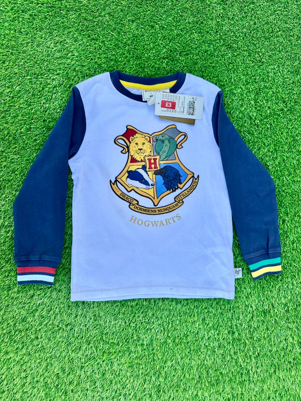 H&M HARRY POTTER FULL SLEEVES T-SHIRT