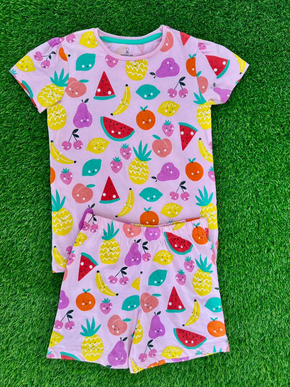 MOTHER CARE SHORT LEG SHORT SLEEVES PJ SET