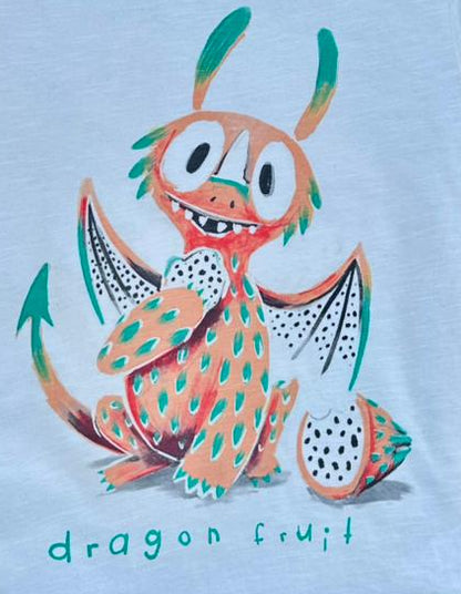 TU KIDS DRAGIN FRUIT T-SHIRT PACK OF 2