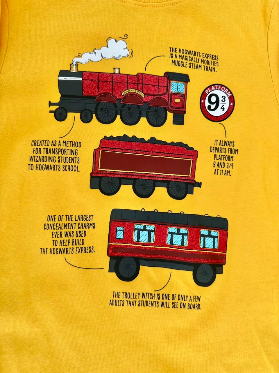 H&M HARRY POTTER FULL SLEEVES T-SHIRT