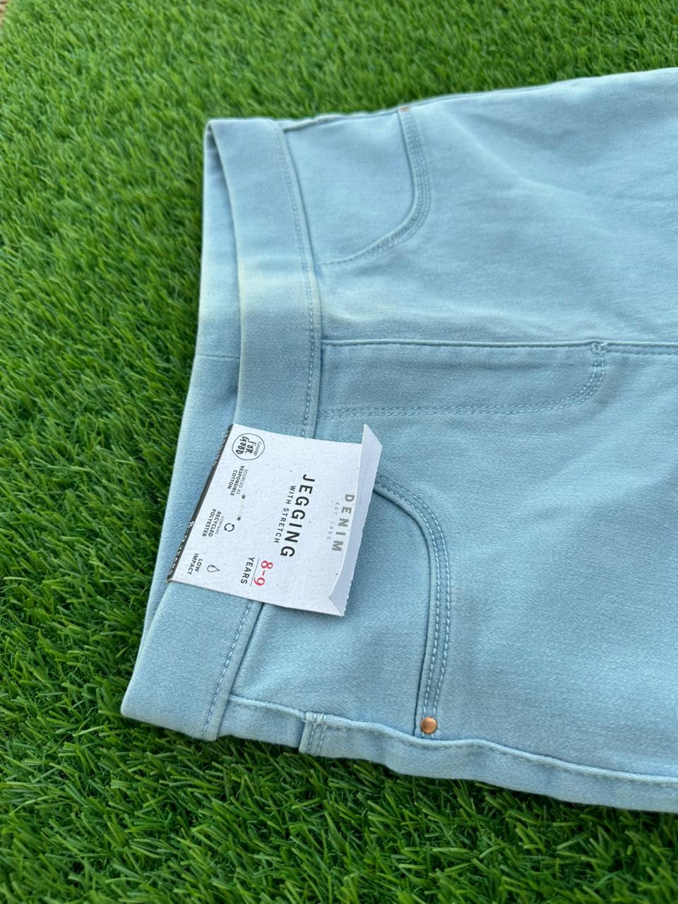 GEORGE LIGHT BLUE DENIM JEGGINGS