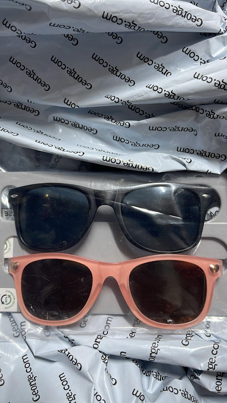 GEORGE UV PROTECTION SUN GLASSES PACK OF 2