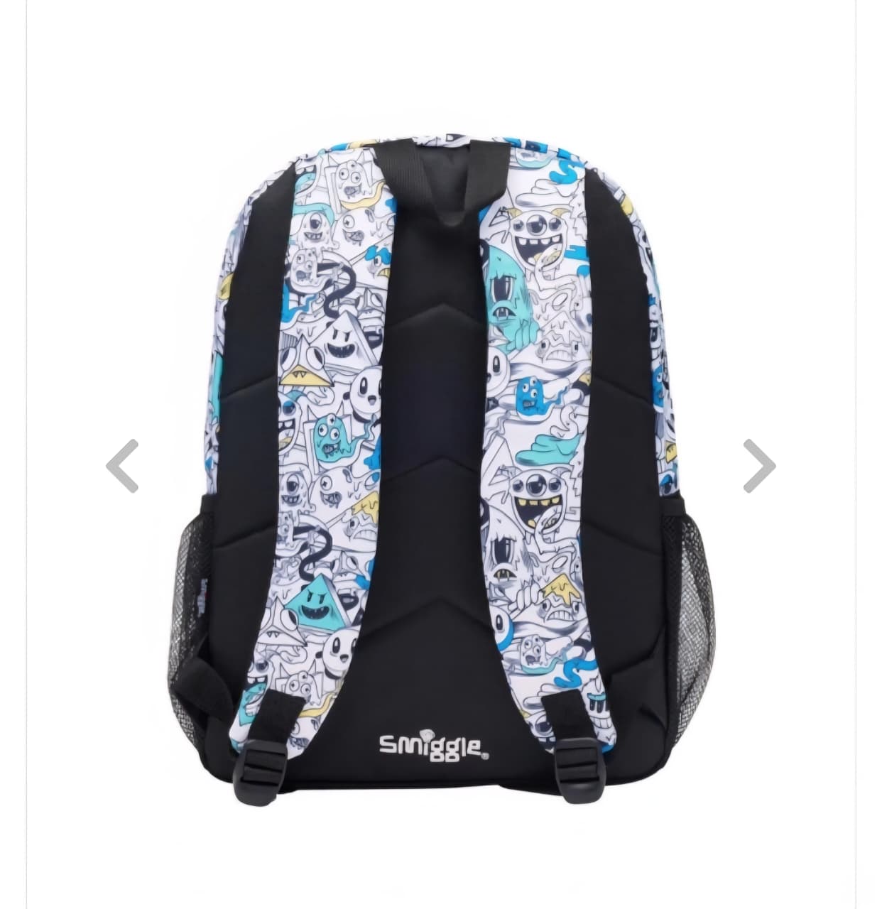 SMIGGLE LETS GO PAINT YOURSELF BACK PACK WITH BOTTLE COLOUR SET PENCILS AND 6 LINNED EXERCISE BOOK
